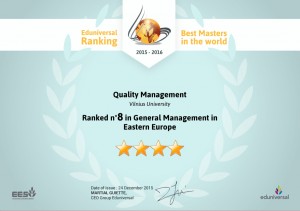 2016.02.09 Eduniversal Ranking VU 8th