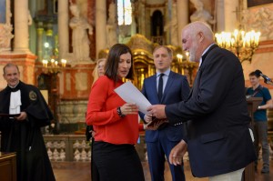 2016.06.09 Diplomu iteikimas Ruzevicius Simonaviciene Ausra