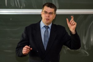 Vroclovo Ekonomikos Universiteto dėstytojo Piotr Rogala vizitas